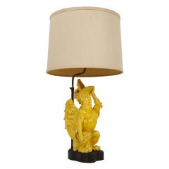 Vintage William Haines "Griffin" table lamp, 1950s