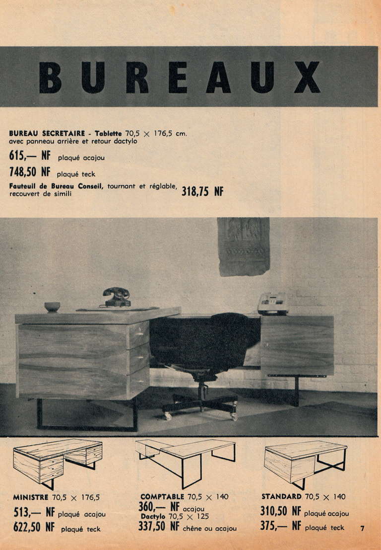 Conseil Chair Designed By Pierre Guariche - Meurop Edition - 1960 For Sale 3