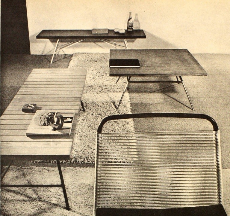 Bench or Low table 201 Alain Richard - Meubles TV edition- 1954 1