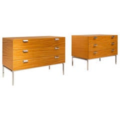 Pair of Chest of Drawers 812 by André Monpoix, Meubles TV Edition, circa 1950s