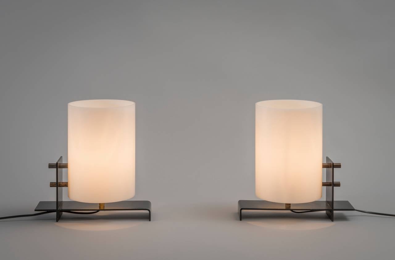 Pair of table lamps by Georges Frydman (1924-)
E.F.A edition - 1958/1959