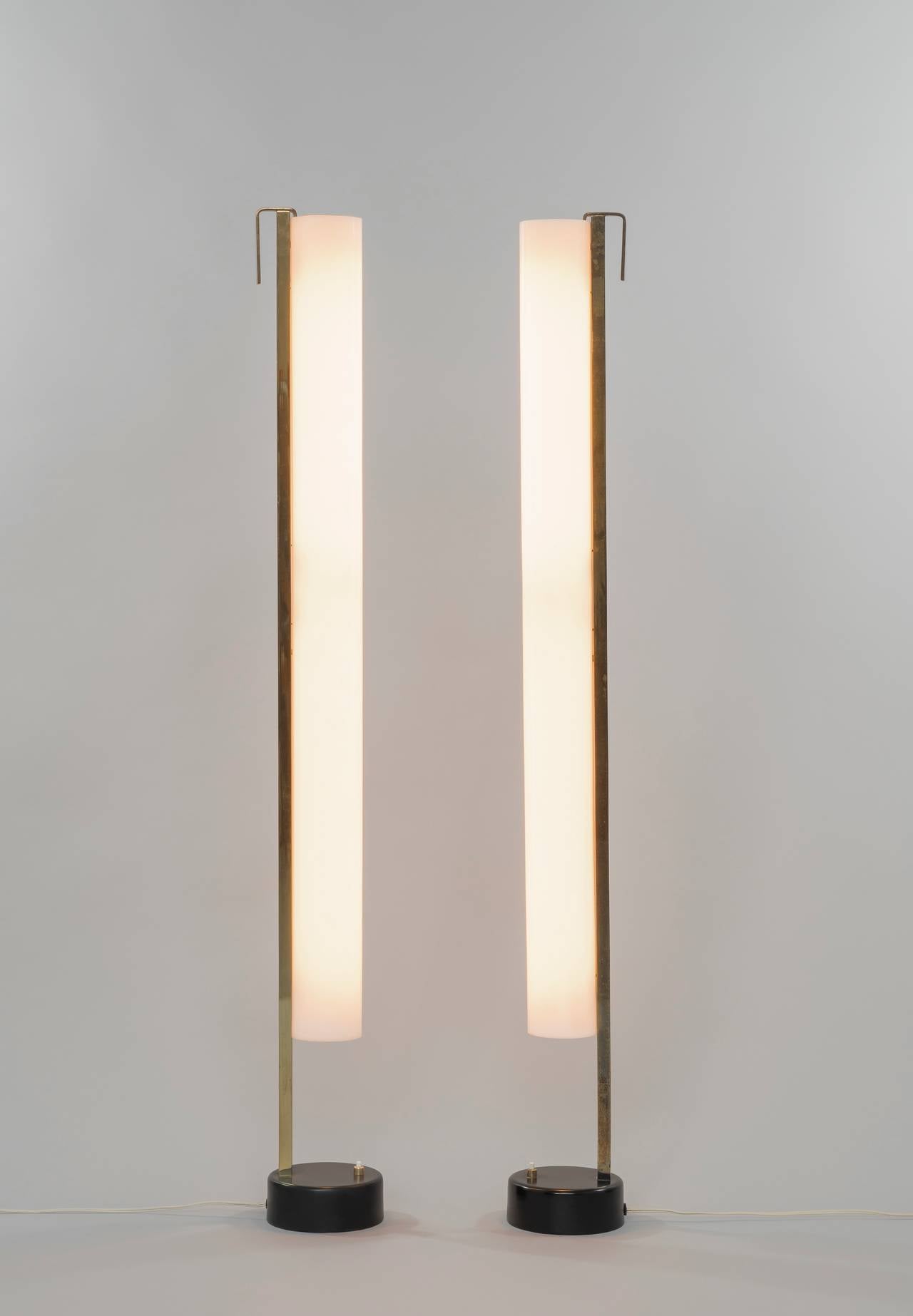 Pair of floor lamps G54 by Pierre Guariche (1926)1995)
Pierre Disderot edition - 1959