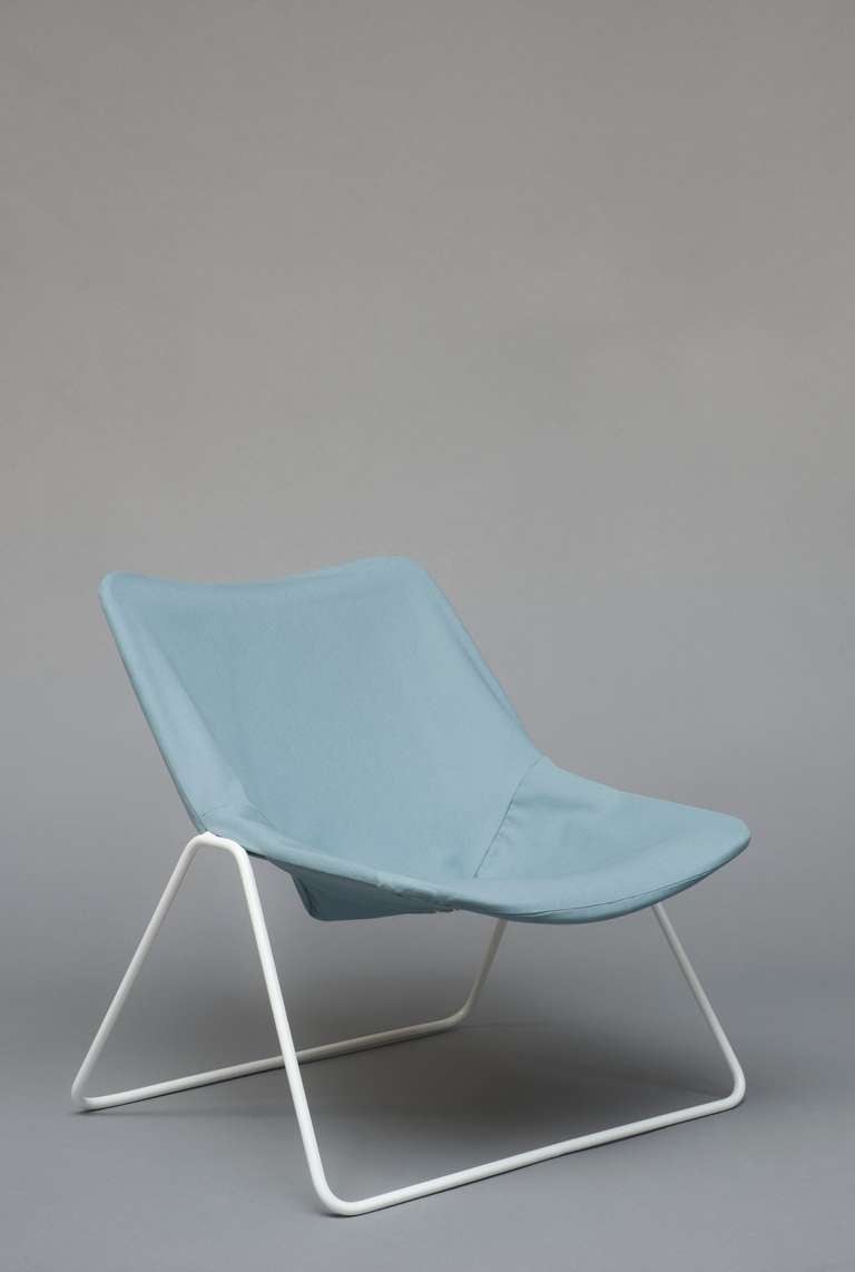 Chair of G1 by Pierre Guariche - Airborne edition - 1953 In Good Condition For Sale In Paris, FR