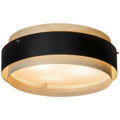 Ceiling Light 310 by Jean Boris Lacroix, Jacques Biny Luminalite Edition, 1959