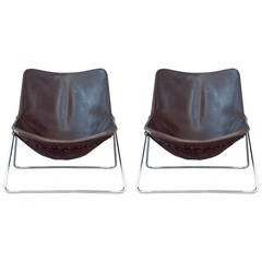 Pair of chairs G1 by Pierre Guariche - Airborne edition - 1953