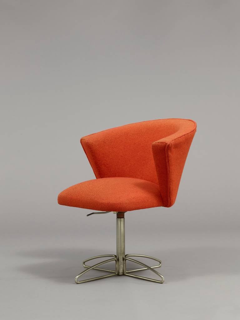 Desk chair by Geneviève Dangles & Christian Defrance - Burov edition - 1960