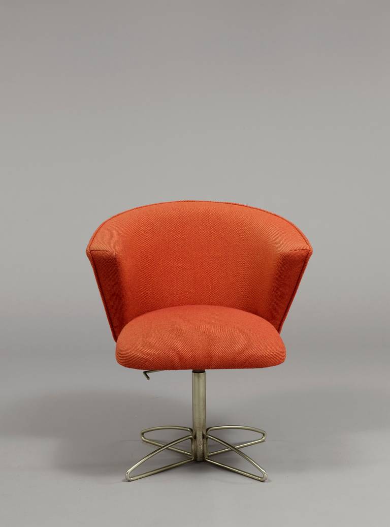 Mid-20th Century Desk chair by Geneviève Dangles & Christian Defrance - Burov edition - 1960 For Sale