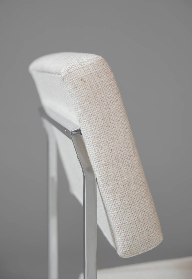 Set of 8 chairs P60 by Philippon & Lecoq - Airborne edition - 1959/1960 In Good Condition For Sale In Paris, FR