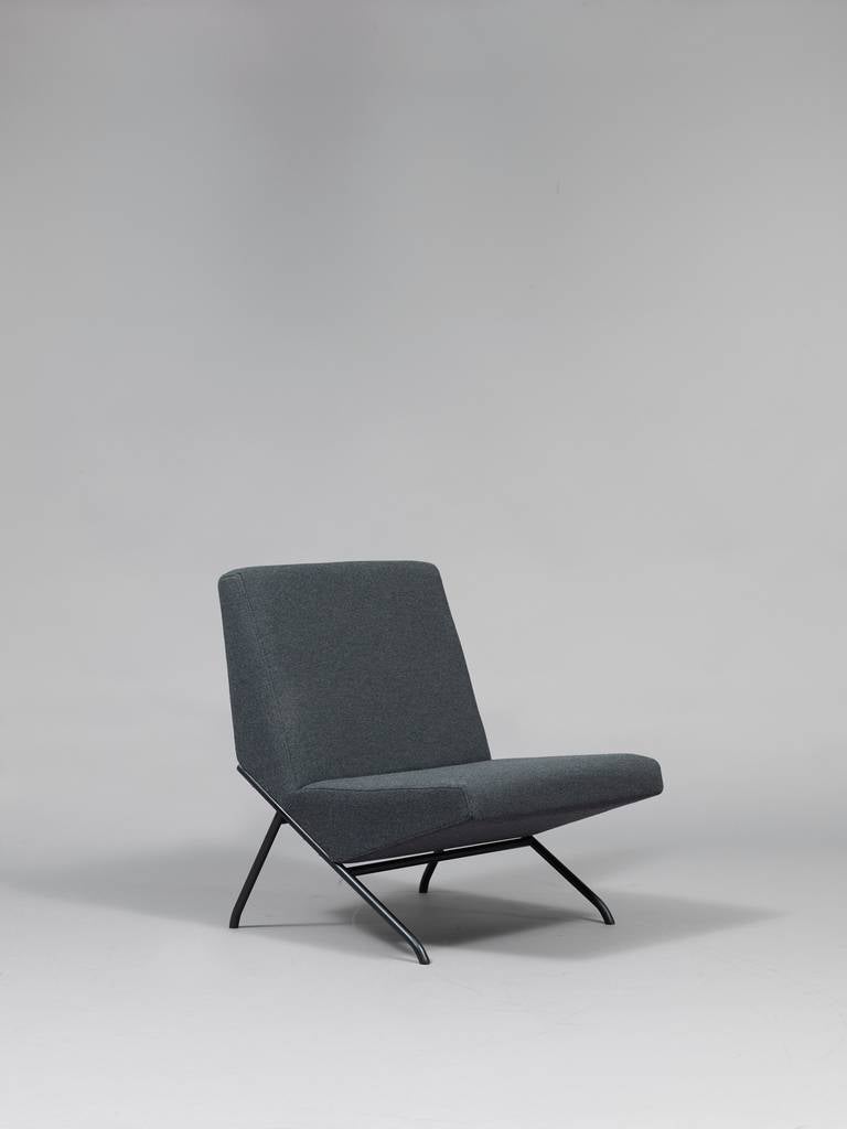 Pair of chairs SG10 by Pierre Guariche - Sieges Temoins edition - 1959/1960 In Good Condition In Paris, FR