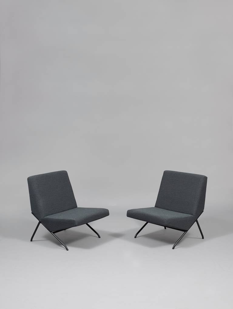 Pair of chairs SG1 by Pierre Guariche (1926-1995)
Sieges Temoins edition - 1959/1960
