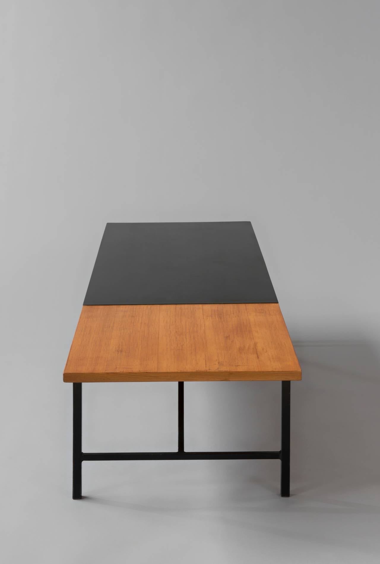 Mid-Century Modern Low table - bench by André Simard - André Simard edition - Circa 1955