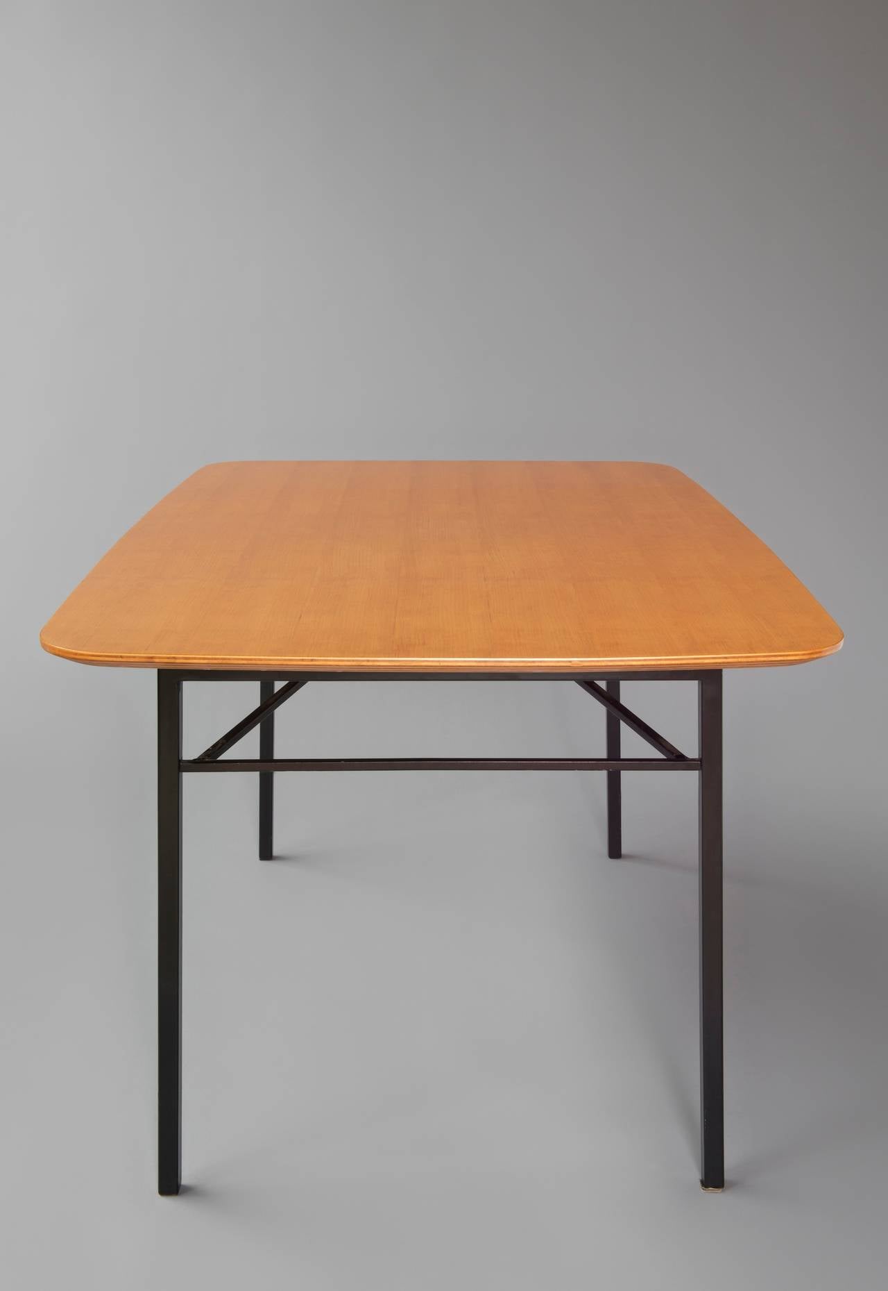 Rectangular table by André Simard - André Simard edition - Circa 1955 For Sale 1