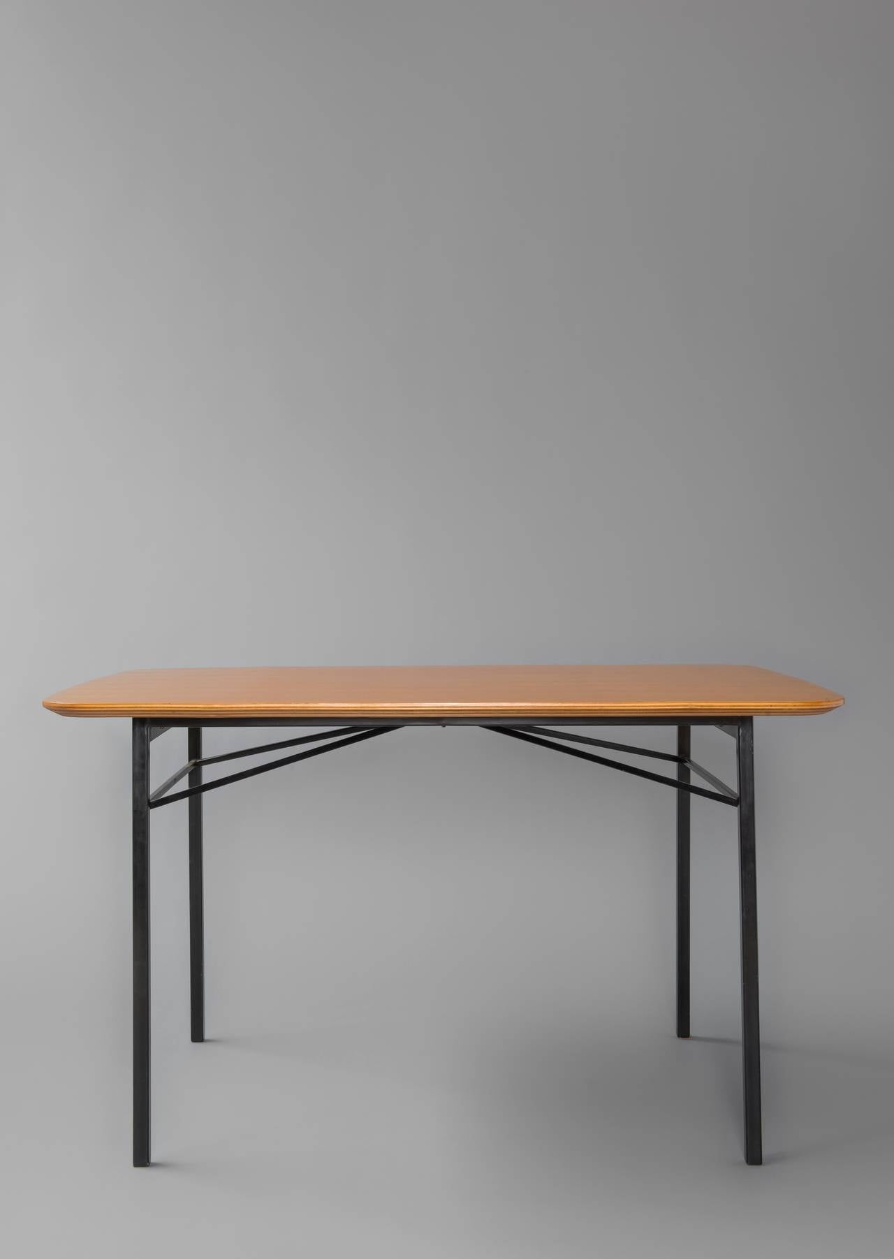 Rectangular table by André Simard - André Simard edition - Circa 1955 In Good Condition For Sale In Paris, FR