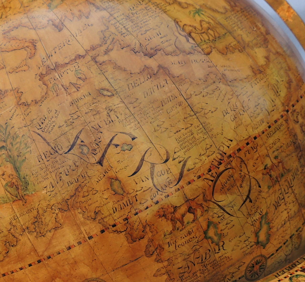 antique world globes