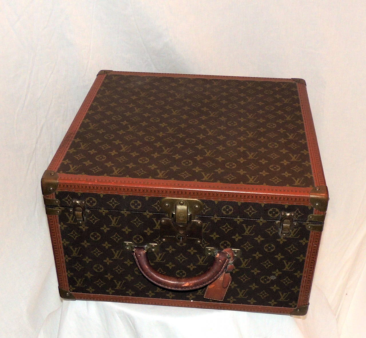 Spectacular Louis Vuitton Vintage Trunk Original Tray Amazing Condition Keys