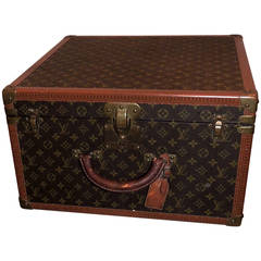 Spectacular Louis Vuitton Retro Trunk Original Tray Amazing Condition Keys