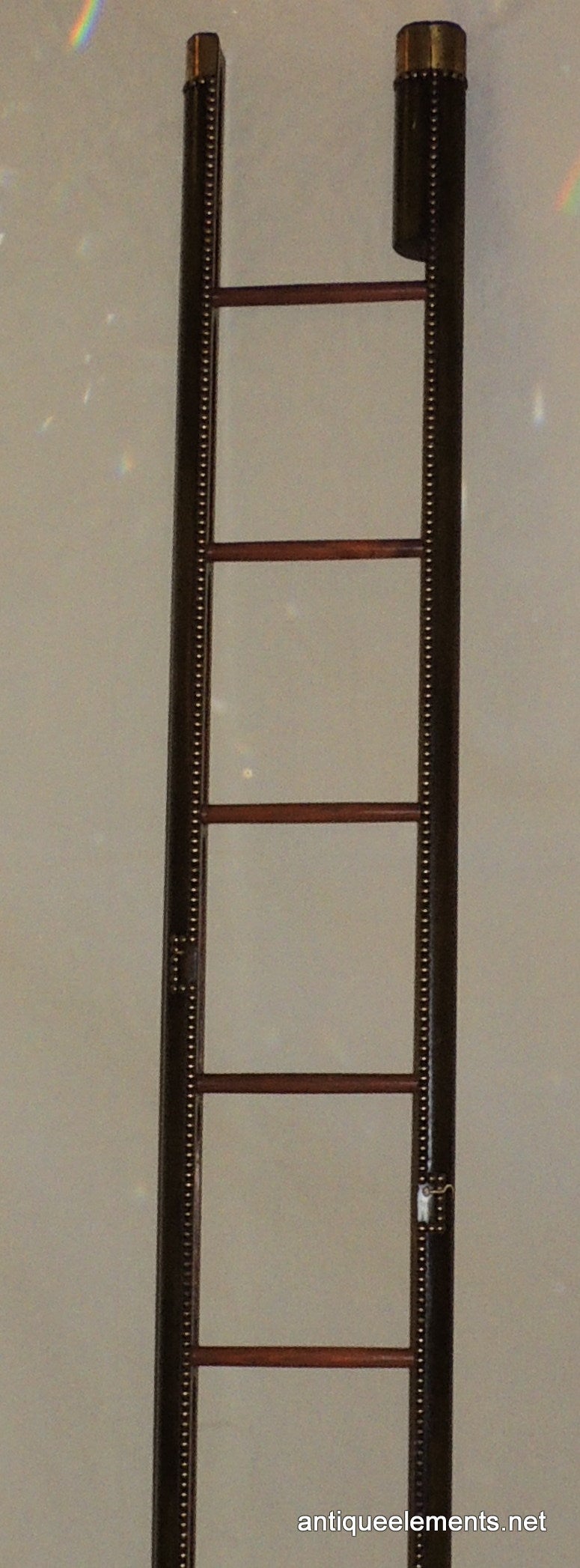 vintage library ladder