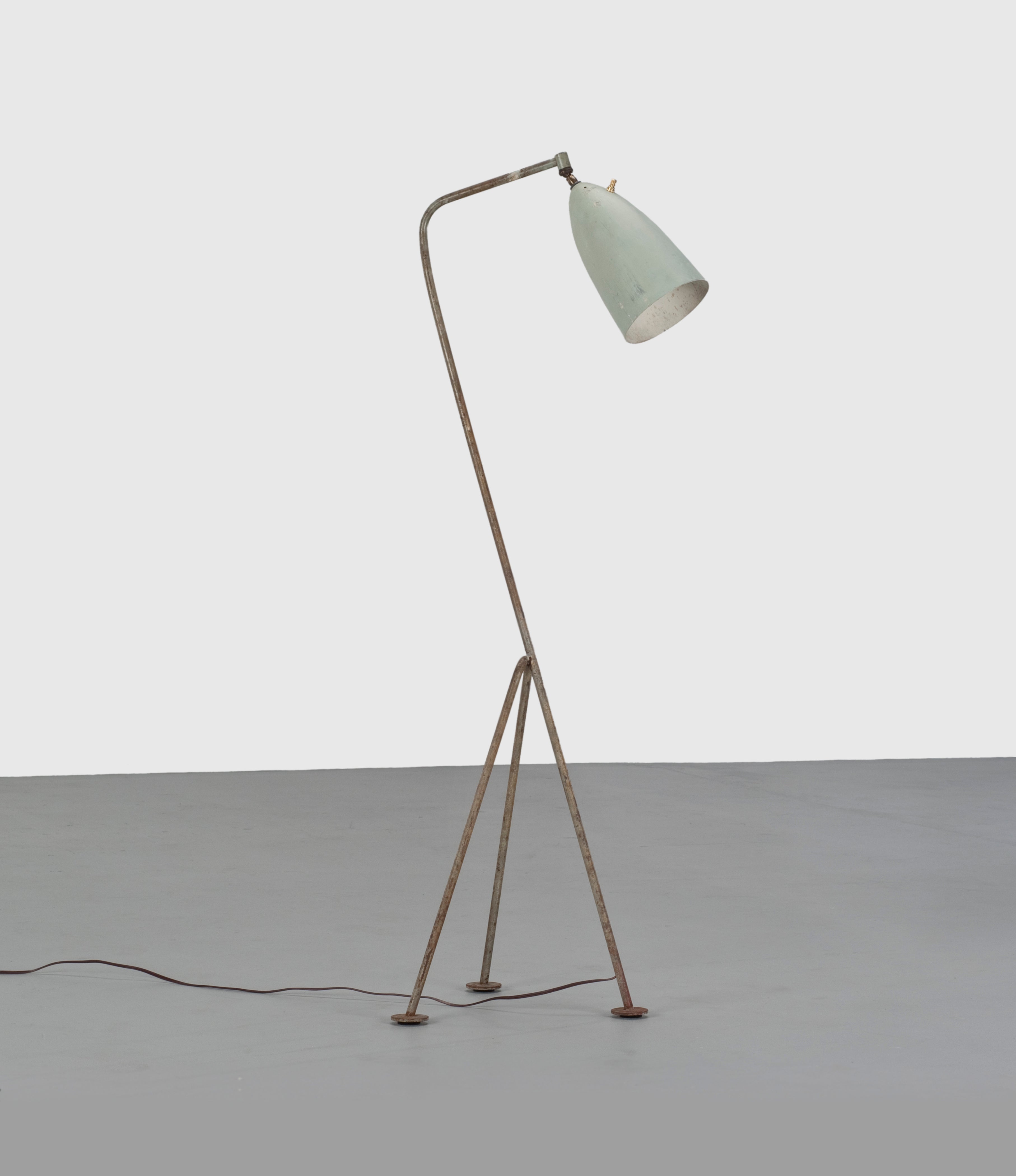Grasshopper Lamp By Greta Grossman For Sale