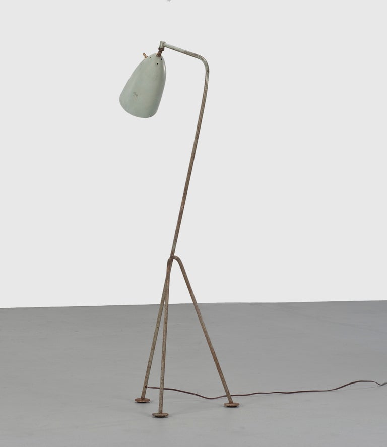 American Grasshopper Lamp By Greta Grossman For Sale