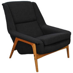 Folke Ohlsson for DUX Tall Back Lounge Chair