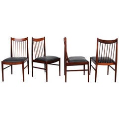 Set of Four Arne Vodder Rosewood Dining Chairs