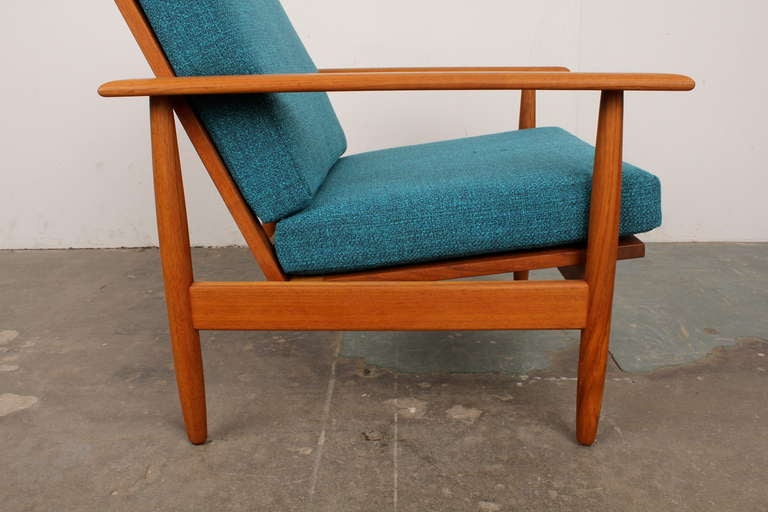 Danish Mid-Century Modern Teak Lounge Chairs 2
