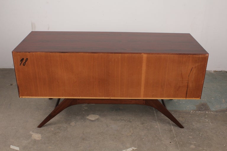 Danish Mid Century Modern Rosewood Sideboard by Brouer 4