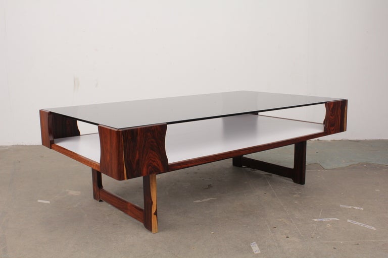 Newly Produced Rosewood Mid-Century Modern Style Coffee Table 1