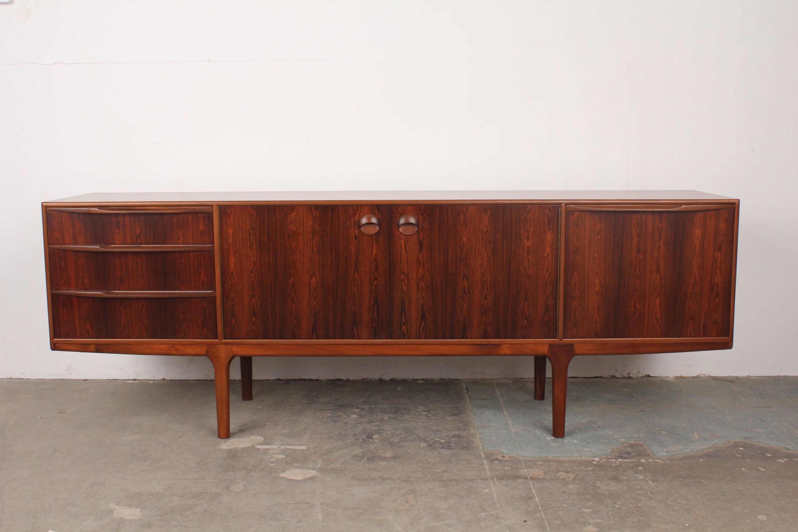 Mid Century Modern Rosewood Sideboard by McIntosh