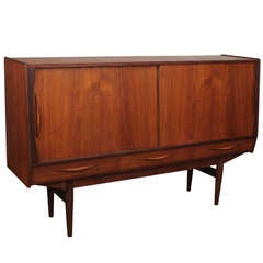 Mid Century Modern Teak Credenza.