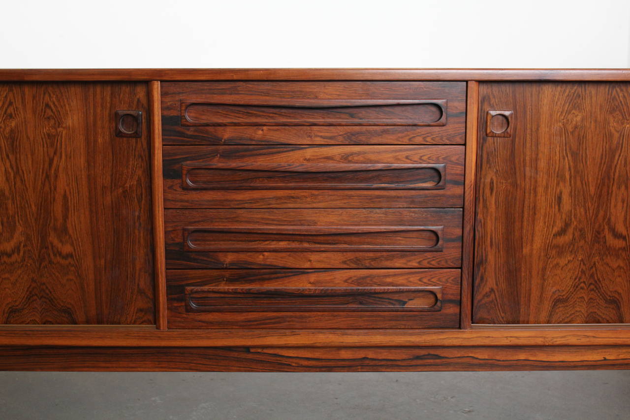 Mid-20th Century Mid-Century Modern Danish Rosewood Sideboard