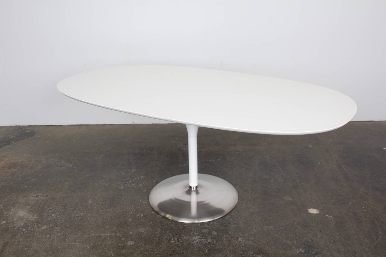 Mid Century Modern Danish Oval Dining Table