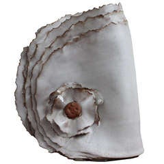 Delicate Ceramic "Ribbon" Vase 10