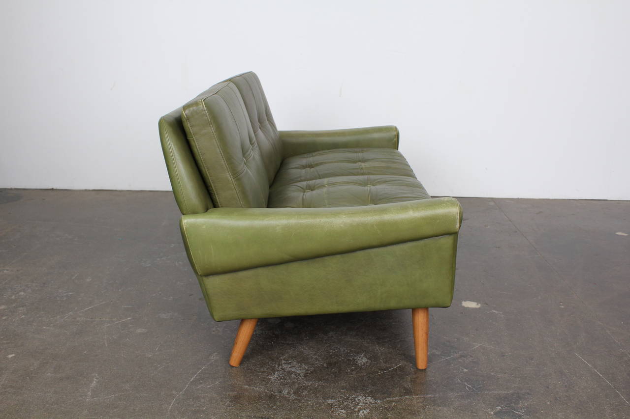 vintage mid century modern loveseat