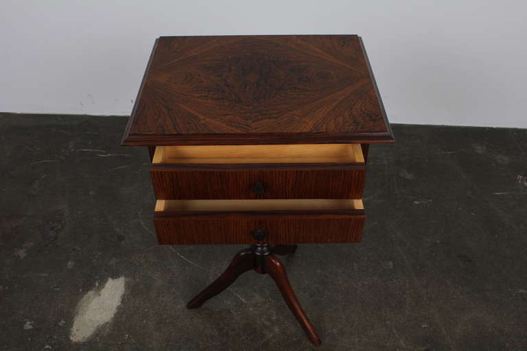 Mid-Century Modern Danish Rosewood Side Table