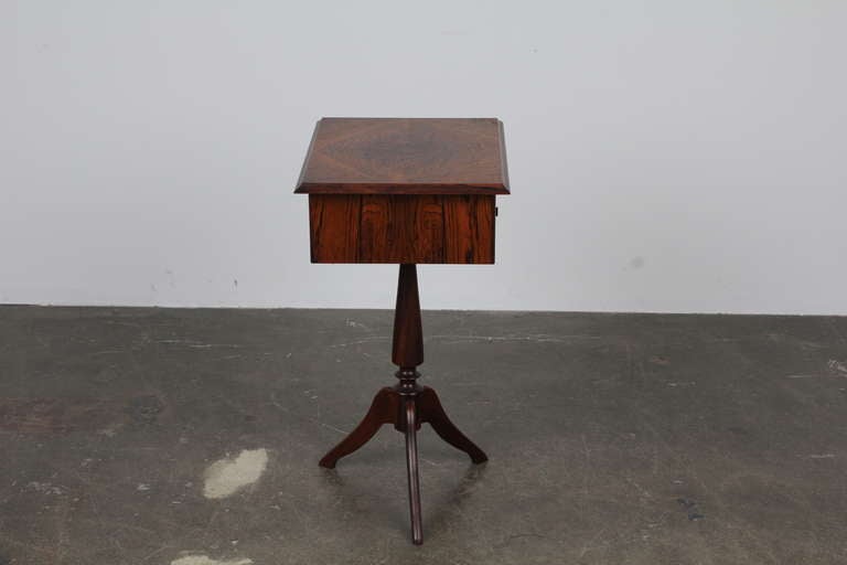 Mid-20th Century Danish Rosewood Side Table