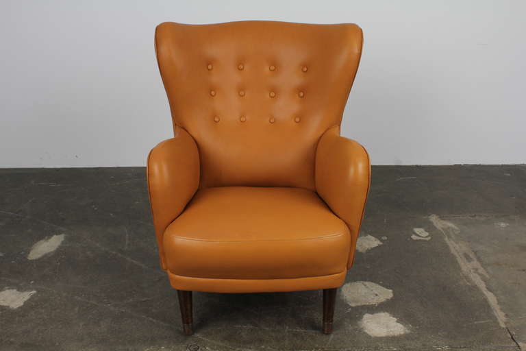 Danish Mid Century Lounge Chair 1