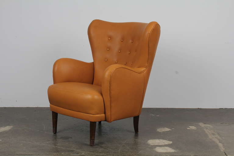 Danish Mid Century Lounge Chair 5