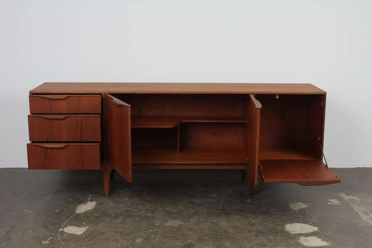 MId century teak sideboard by A.H. McIntosh & Co. Ltd, Kirkcaldy, Scotland.