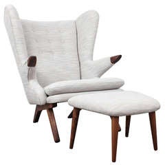 Svend Skipper Danish mid century modern reprodution lounge chair