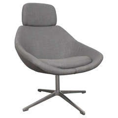 Mid Century Modern Swivel Lounge Chair