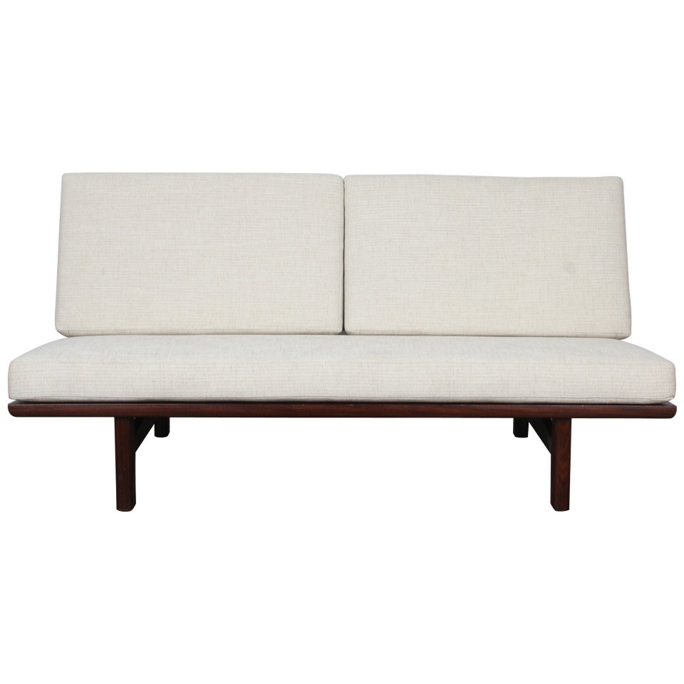 Danish Modern Park-Bench-Style Sofa in the Manner of Hans Wegner