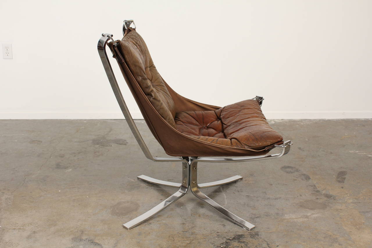 Mid-Century Modern Falcon Chair by Sigurd Resell