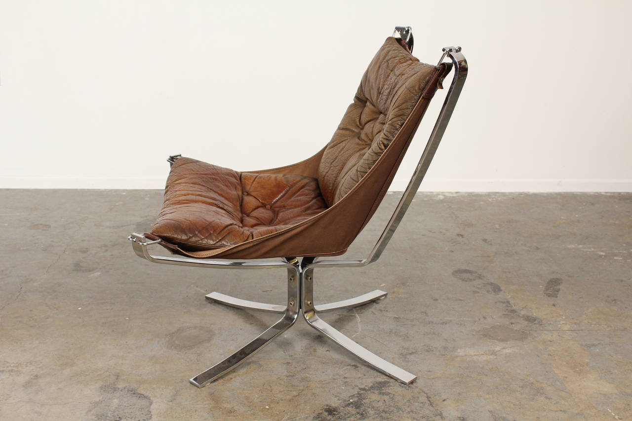 Mid-20th Century Falcon Chair by Sigurd Resell