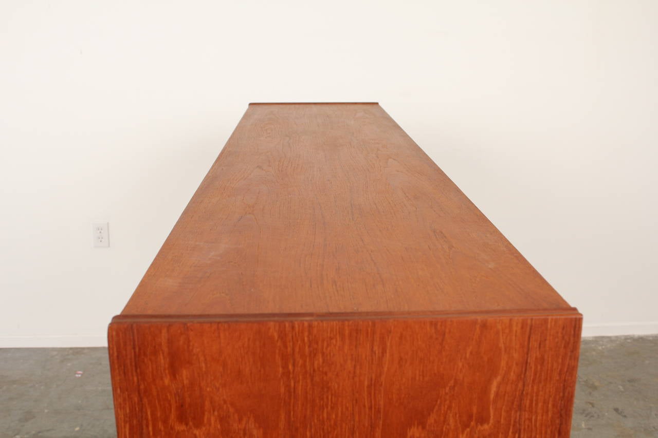 Mid-20th Century Midcentury Danish Teak Credenza or Buffet with Hairpin Legs