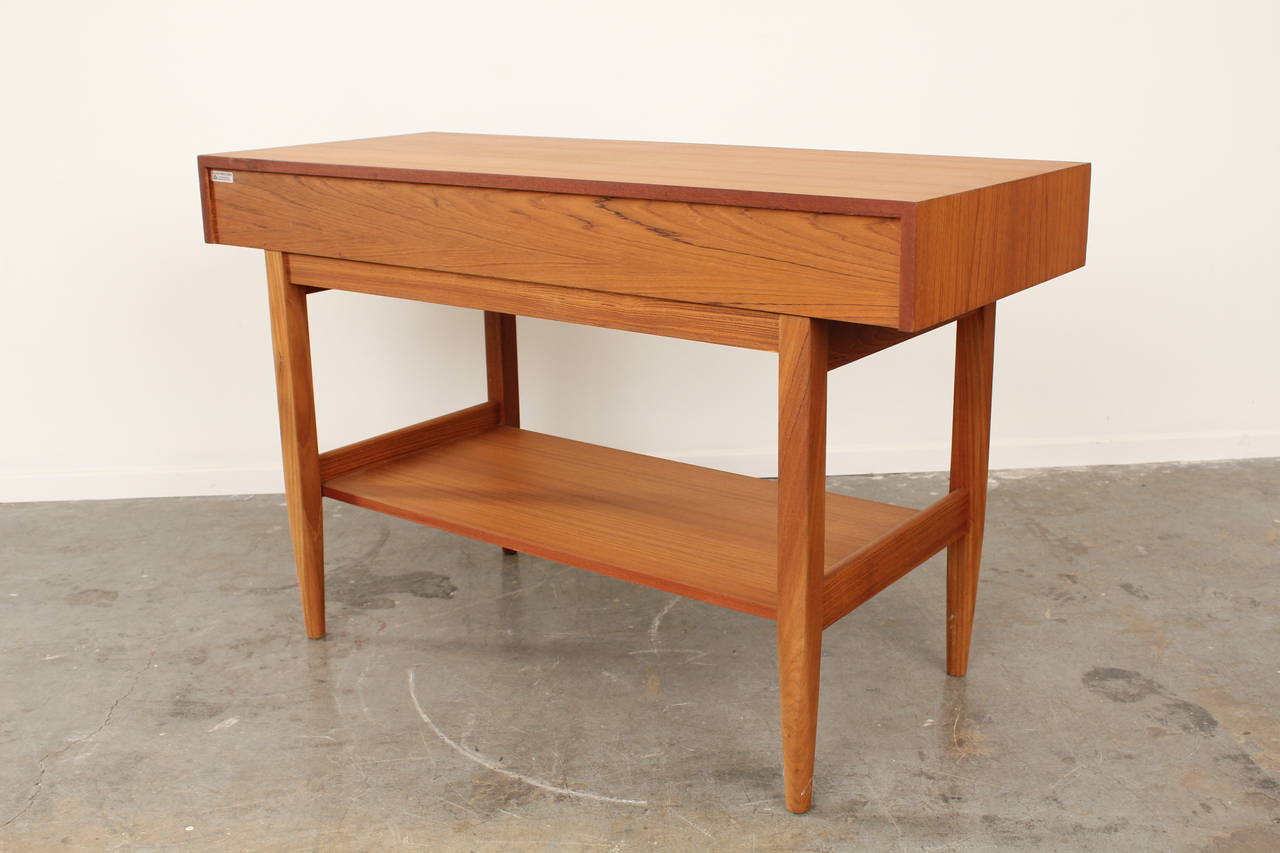 Danish Mid Century Console Table by Ib Kofod-Larsen In Excellent Condition In North Hollywood, CA