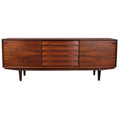 #65 Rosewood Sideboard by Skovby Mobelfabrik.