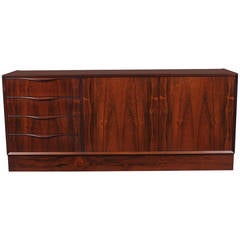 Danish Rosewood Sideboard by Erling Torvits.
