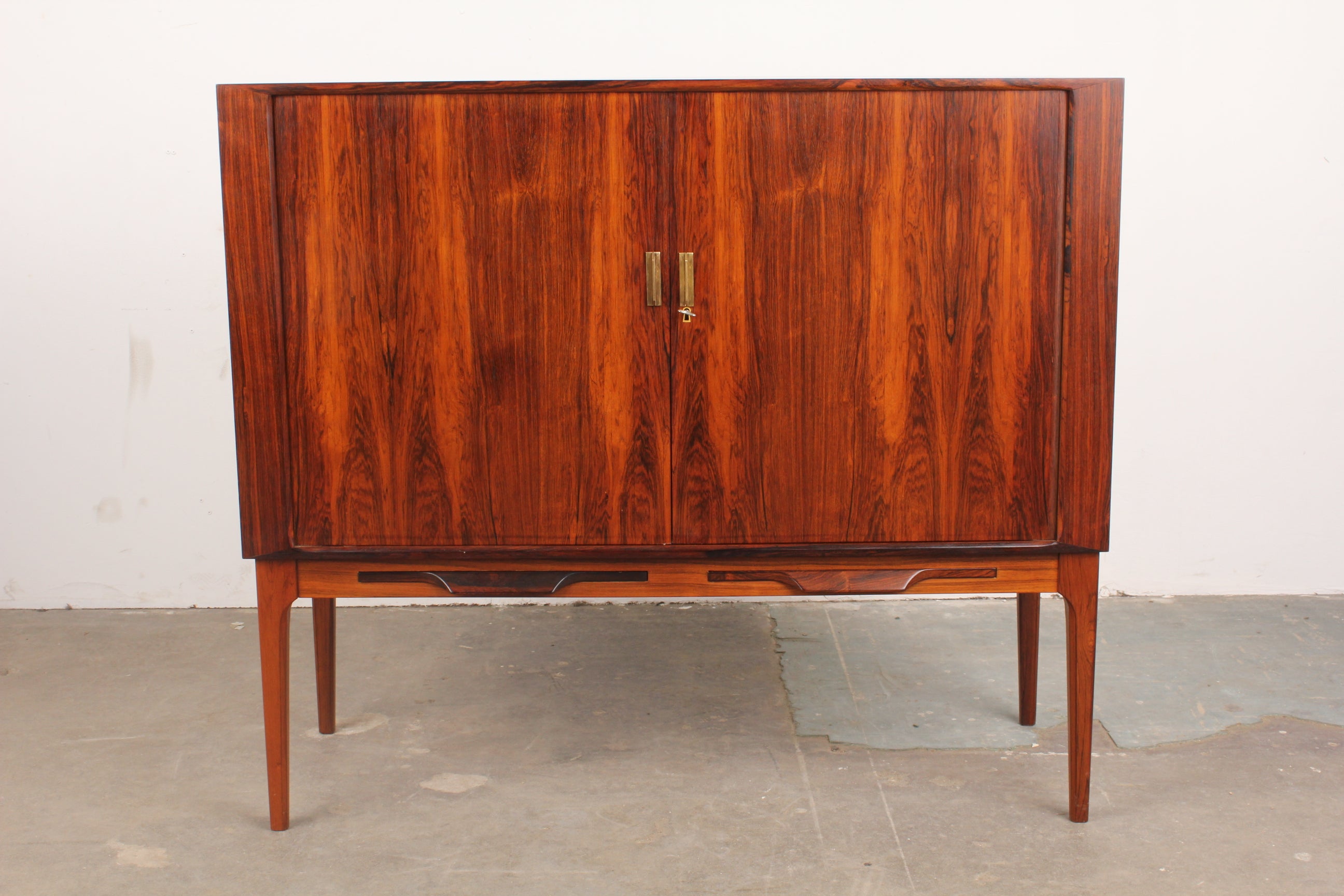 Kurt Ostervig Rosewood Mid Century Bar