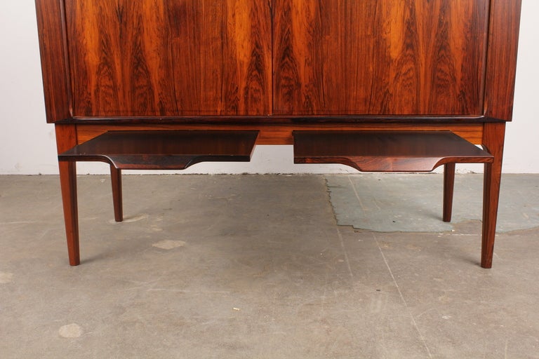 Mid-Century Modern Kurt Ostervig Rosewood Mid Century Bar
